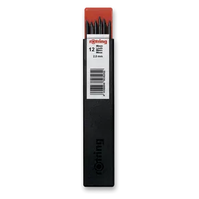 Tuhy do mechanické tužky Rotring 300 2 mm, tvrdost HB, 12 ks